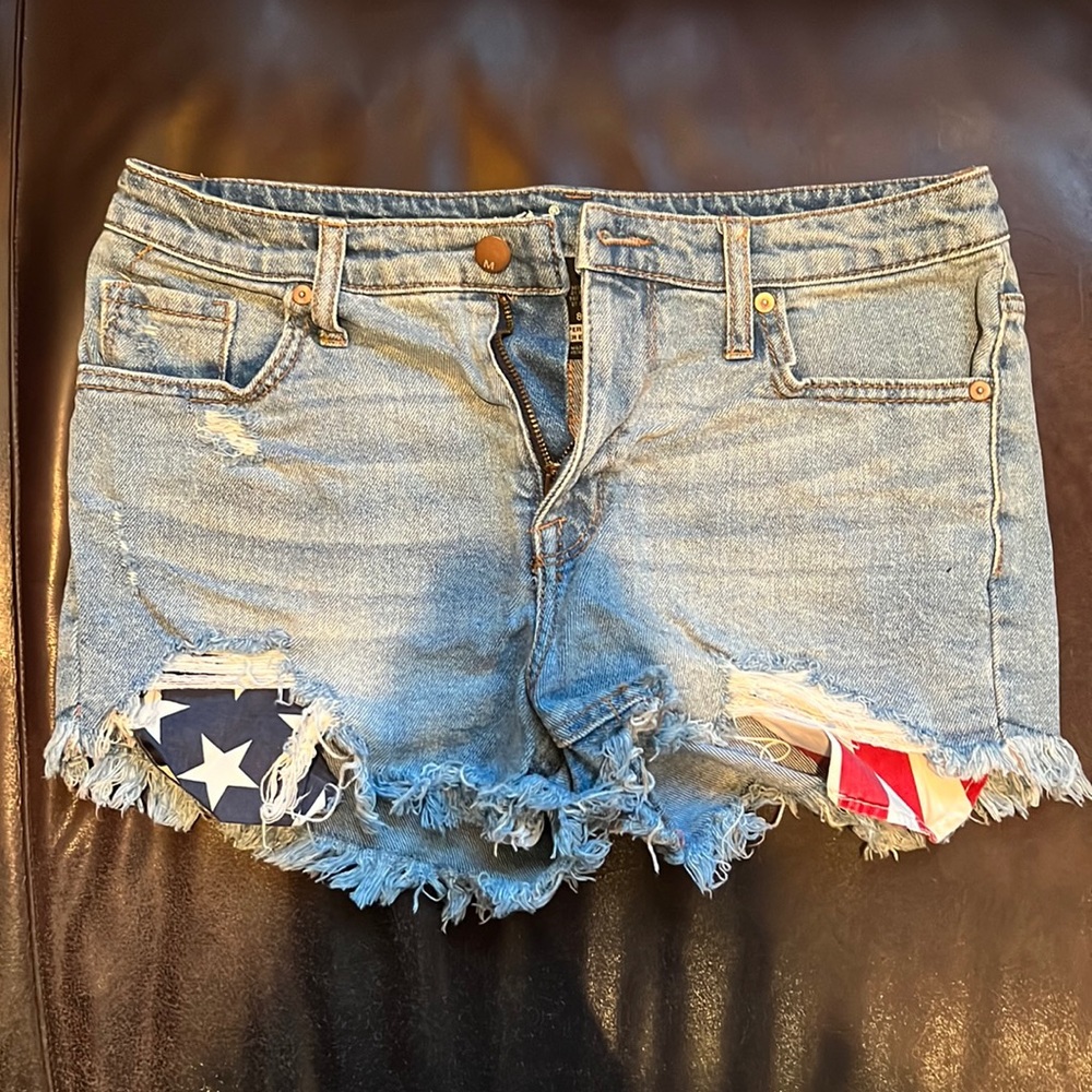 American flag shorts